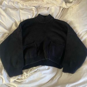 Babaá Spanish Cotton Sweater no 20 in black